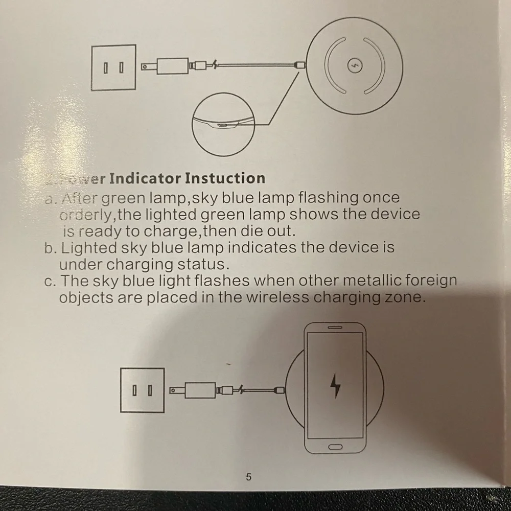 Wireless charger TS06 fast charger
